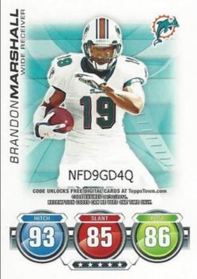 2010 Topps Attax Code Cards