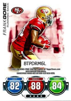 2010 Topps Attax Code Cards