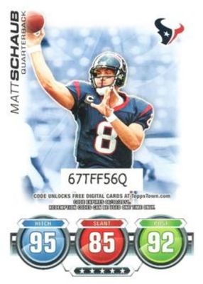 2010 Topps Attax Code Cards