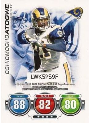 2010 Topps Attax Code Cards