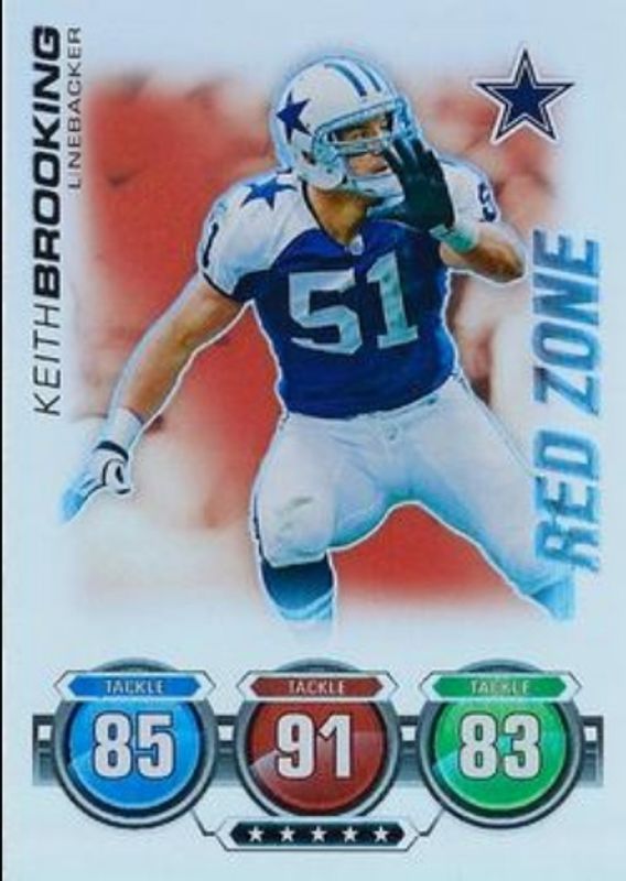 2010 Topps Attax Red Zone Foil