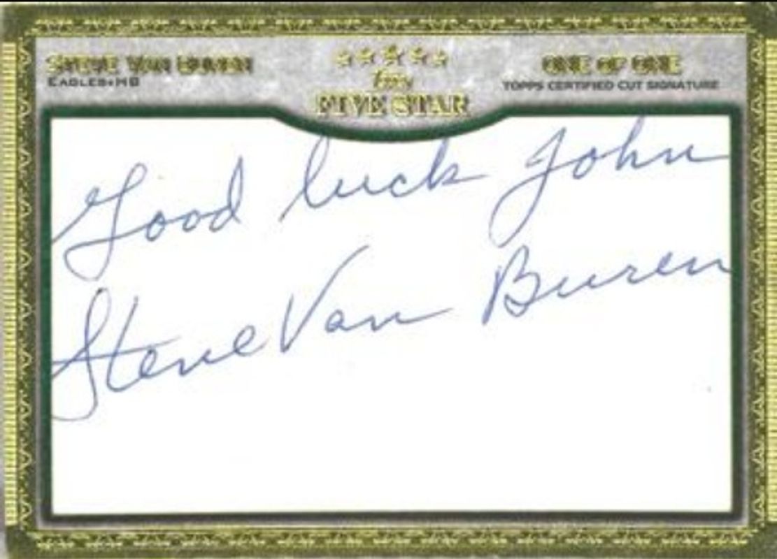 2010 Topps Five Star #FSCS-41 Cut Signatures /1