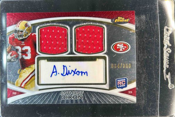 2010 Topps Finest #FADR-AD Dual Jersey Autographs /250