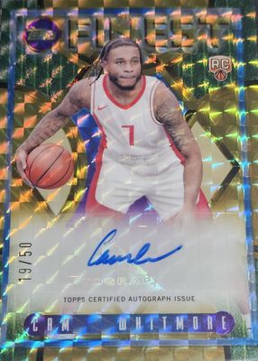 2023 Topps Finest #FLA-CW Flashback Autographs - Gold Refractor /50