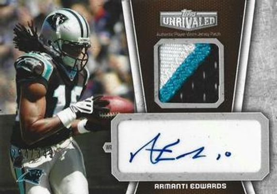 2010 Topps Unrivaled #UAP-AE Autographed Patch /349