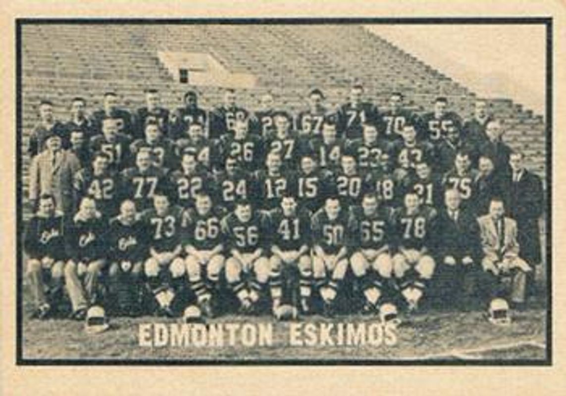 1962 Topps CFL #58 Base
