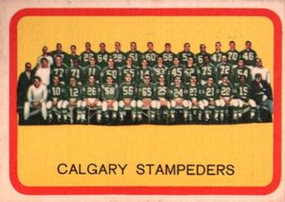 1963 Topps CFL #20 Base