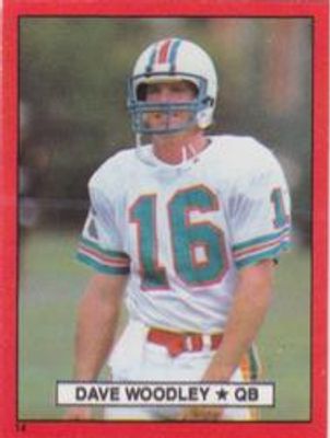 1981 Topps Red Border Stickers #14 Base