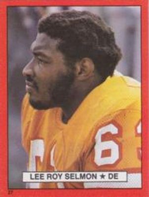 1981 Topps Red Border Stickers #27 Base
