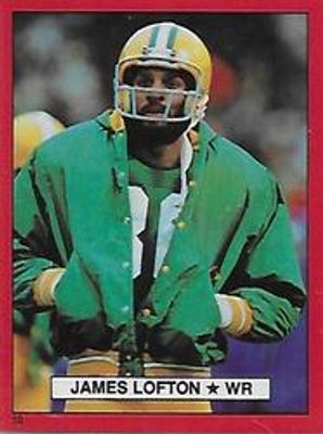 1981 Topps Red Border Stickers #10 Base