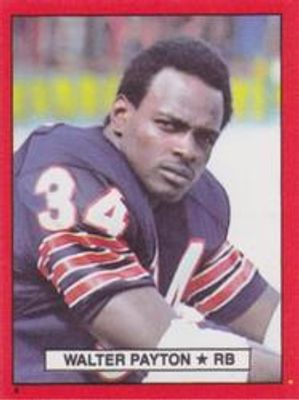 1981 Topps Red Border Stickers #4 Base