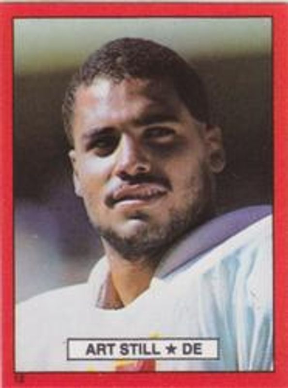 1981 Topps Red Border Stickers #12 Base