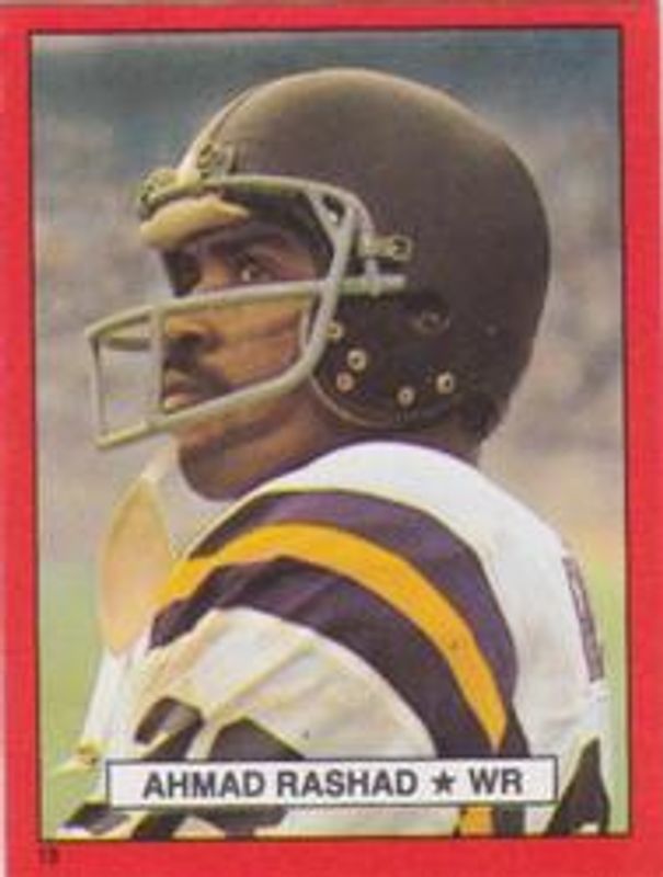 1981 Topps Red Border Stickers #15 Base