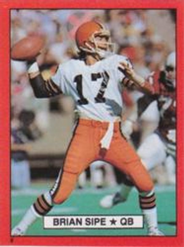 1981 Topps Red Border Stickers #6 Base