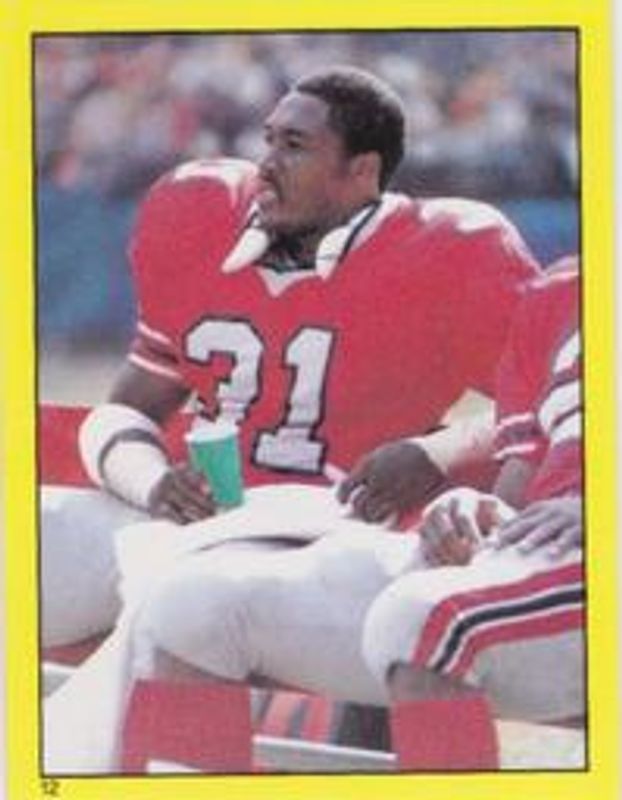 1982 Topps Stickers #12 Base