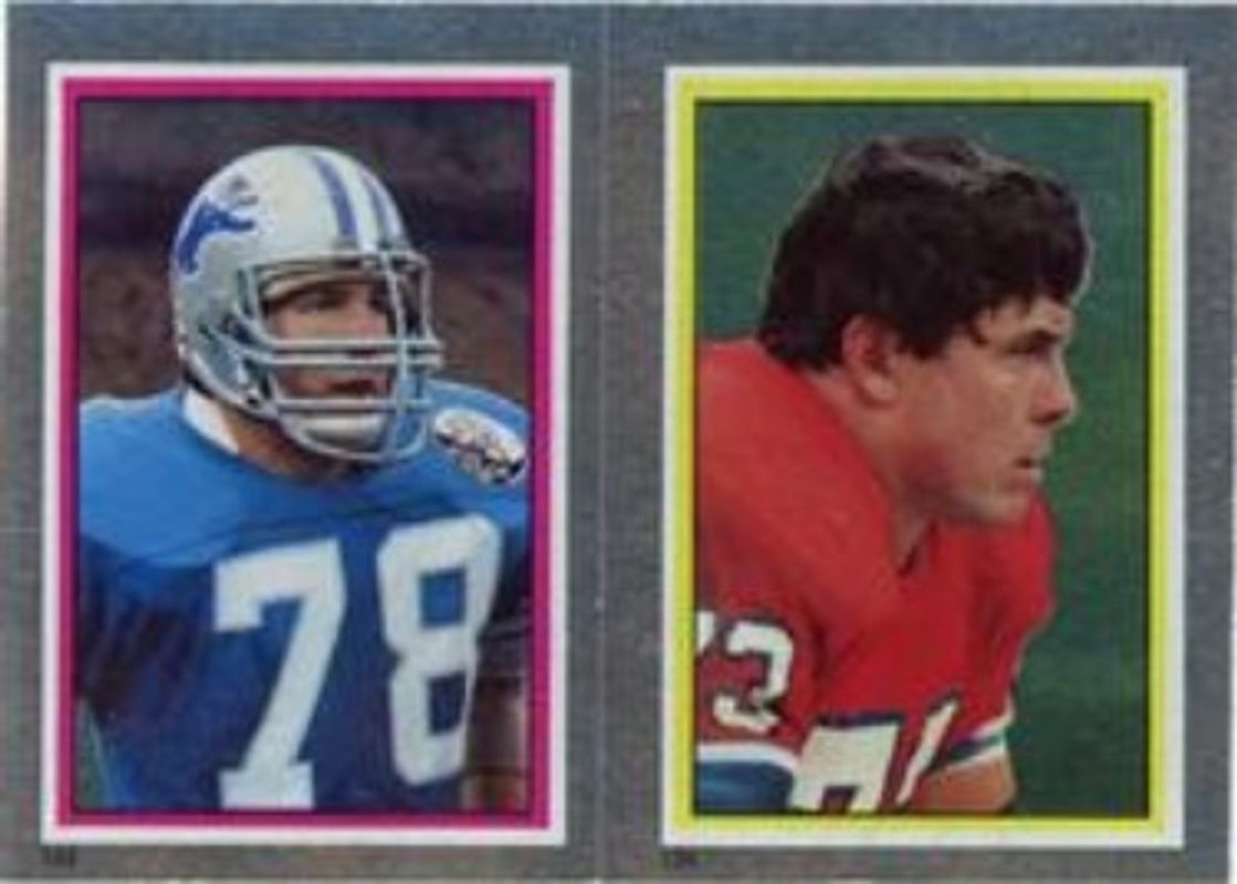 1984 Topps Stickers #142-/-154 Base