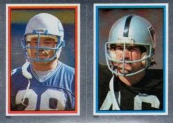 1984 Topps Stickers #282-/-283 Base