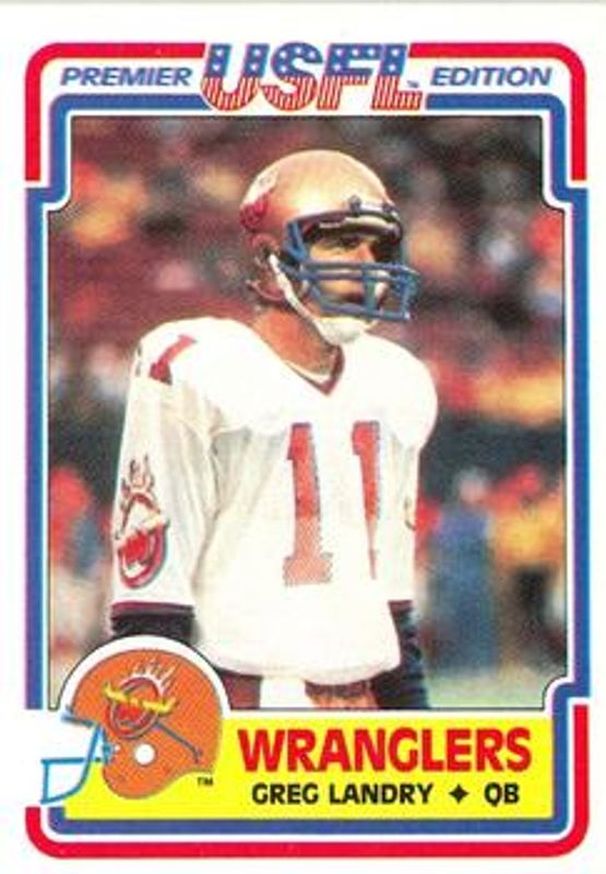 1984 Topps USFL #4 Base