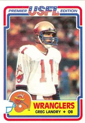 1984 Topps USFL #4 Base