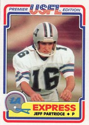 1984 Topps USFL #49 Base