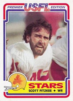 1984 Topps USFL #100 Base