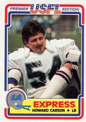 1984 Topps USFL #47 Base