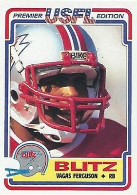 1984 Topps USFL #18 Base