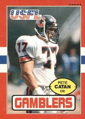 1985 Topps USFL #40 Base
