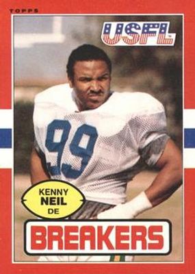1985 Topps USFL #109 Base