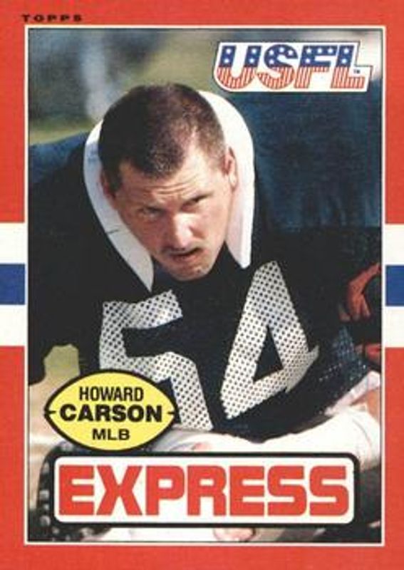 1985 Topps USFL #58 Base