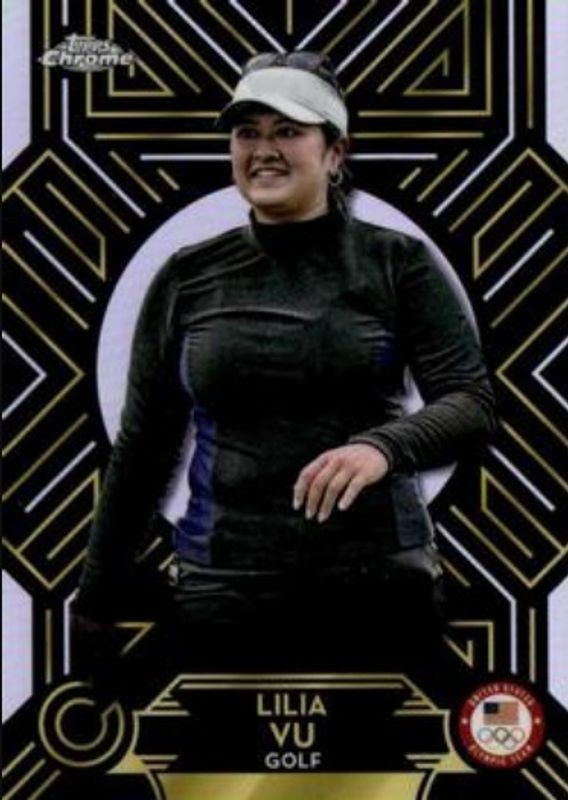 2024 Topps Chrome U.S. Olympics & Paralympic Hopefuls #AN-1 Athlete Nouveau