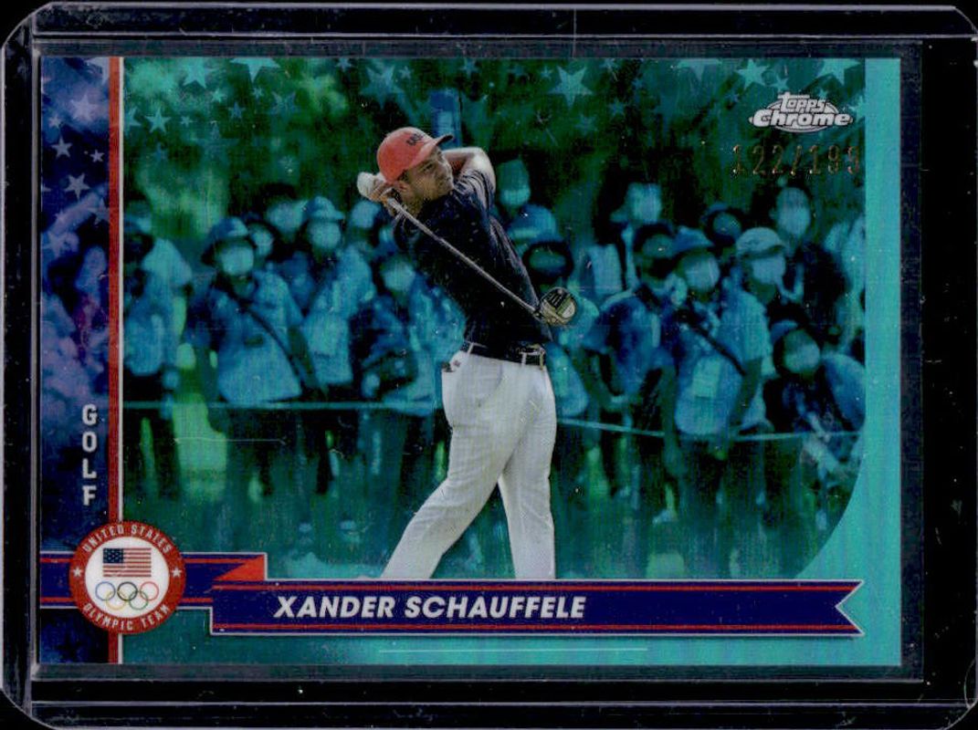 2024 Topps Chrome U.S. Olympics & Paralympic Hopefuls #150 Aqua Refractor /199