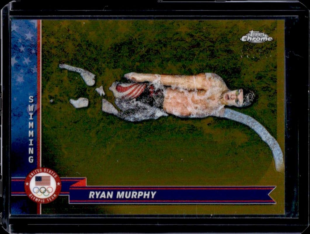 2024 Topps Chrome U.S. Olympics & Paralympic Hopefuls #184 Gold Refractor /50