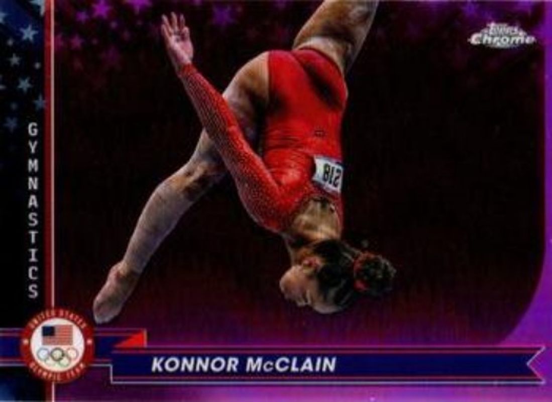 2024 Topps Chrome U.S. Olympics & Paralympic Hopefuls #139 Pink Refractor