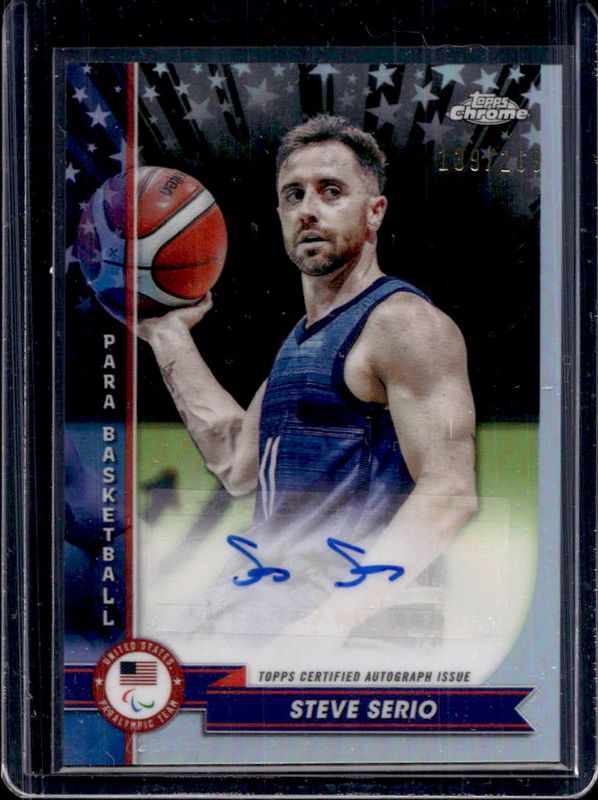 2024 Topps Chrome U.S. Olympics & Paralympic Hopefuls #AU-SS Autographs /369