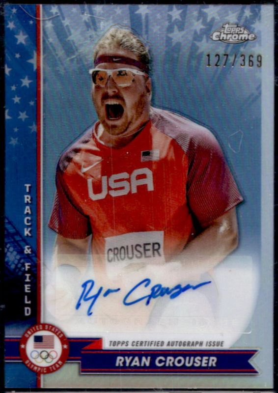 2024 Topps Chrome U.S. Olympics & Paralympic Hopefuls #AU-RC Autographs /369