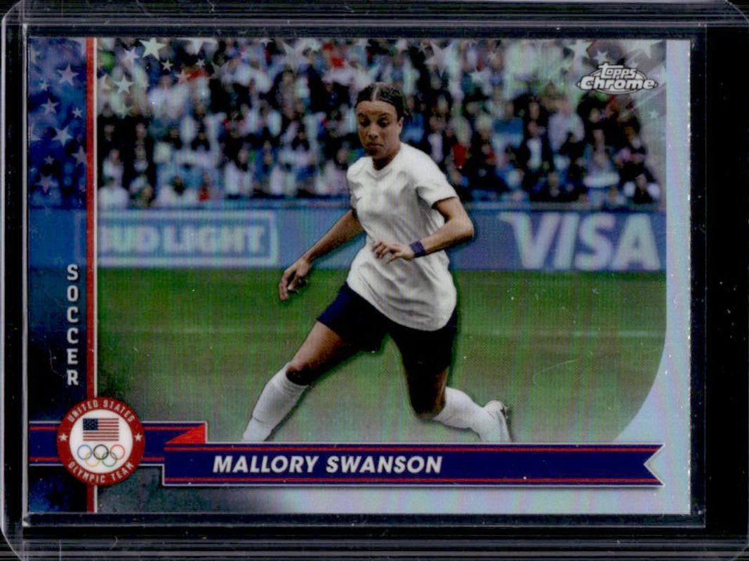 2024 Topps Chrome U.S. Olympics & Paralympic Hopefuls #112 Refractor