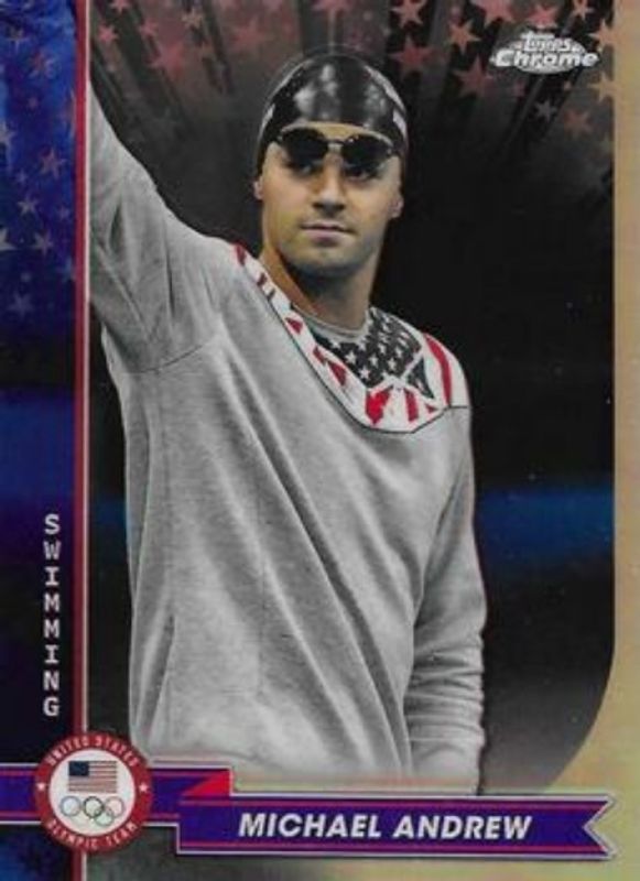 2024 Topps Chrome U.S. Olympics & Paralympic Hopefuls #26 Refractor