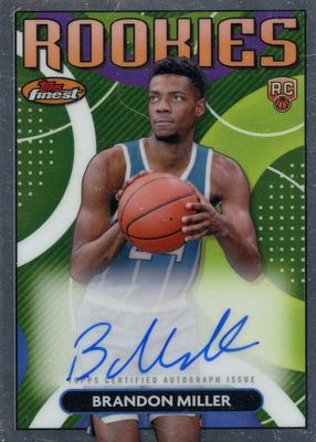 2023 Topps Finest #RFA-BM Rookie Finest Autographs