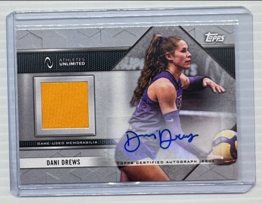 2023 Topps Athletes Unlimited #AUAR-DD AU Athlete Autographs Relics