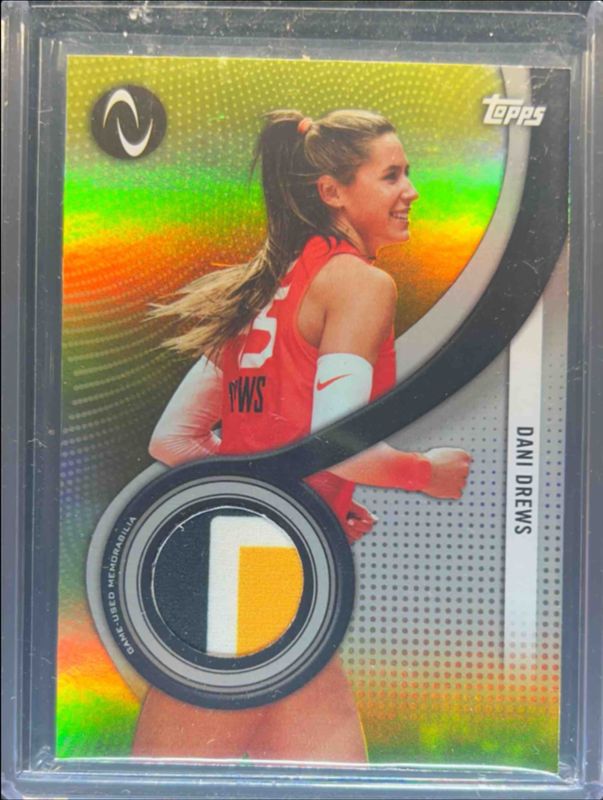 2023 Topps Athletes Unlimited #AUR-DD AU Athlete Relics Gold Foilboard /50