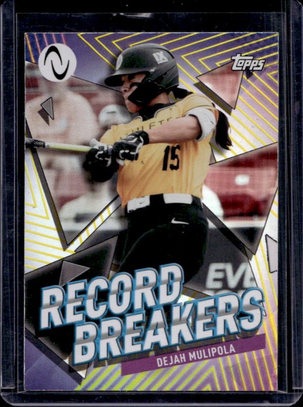 2023 Topps Athletes Unlimited #RB-25 Record Breakers Gold Foilboard /25