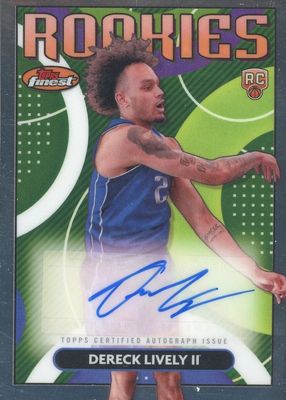2023 Topps Finest #RFA-DL Rookie Finest Autographs
