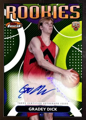 2023 Topps Finest #RFA-GD Rookie Finest Autographs