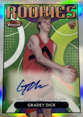 2023 Topps Finest #RFA-GD Rookie Finest Autographs - Refractor