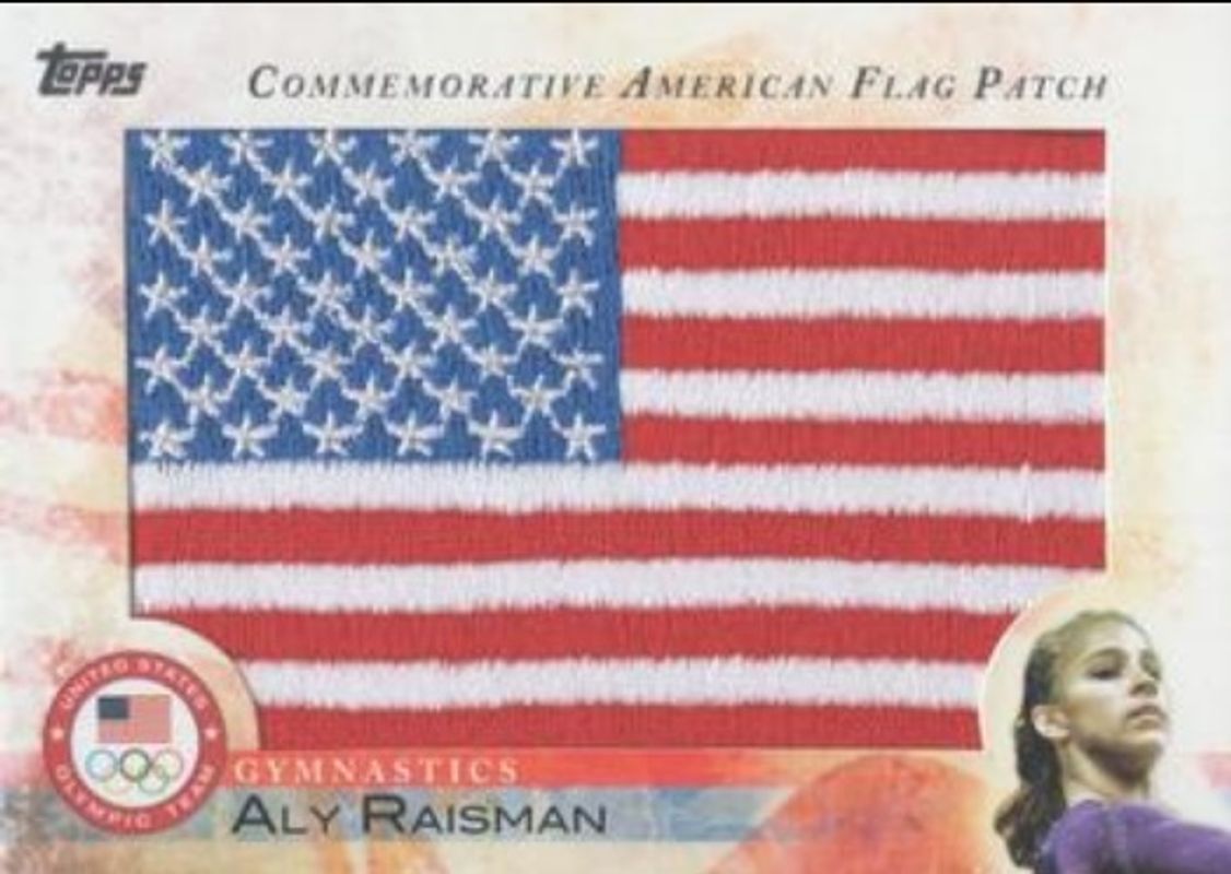 2012 Topps U.S. Olympic Team & Hopefuls #FLP-AR U.S. Flag Patch
