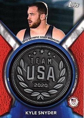 2021 Topps U.S. Olympic & Paralympic Team & Hopefuls #AM-KS Achievement Medallions Commemorative Relics /99