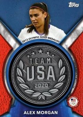 2021 Topps U.S. Olympic & Paralympic Team & Hopefuls #AM-AM Achievement Medallions Commemorative Relics /99