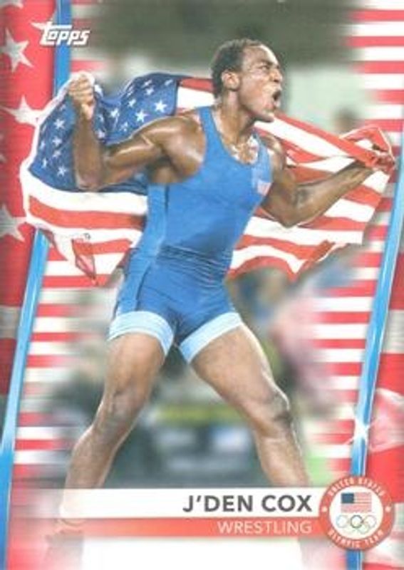 2021 Topps U.S. Olympic & Paralympic Team & Hopefuls #14 US Flag /299