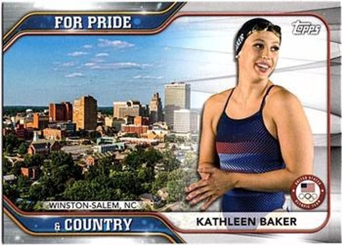 2021 Topps U.S. Olympic & Paralympic Team & Hopefuls #PC-18 For Pride & Country